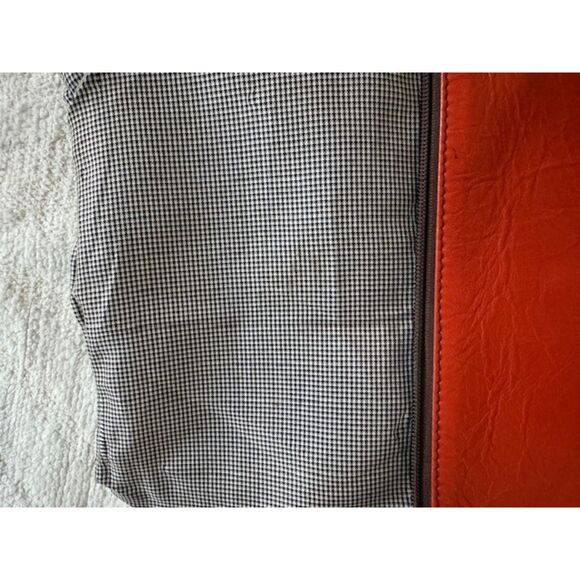 Soruka Women's Saddle clutch, multicolor, animal print, wristlet. - Picture 7 of 14